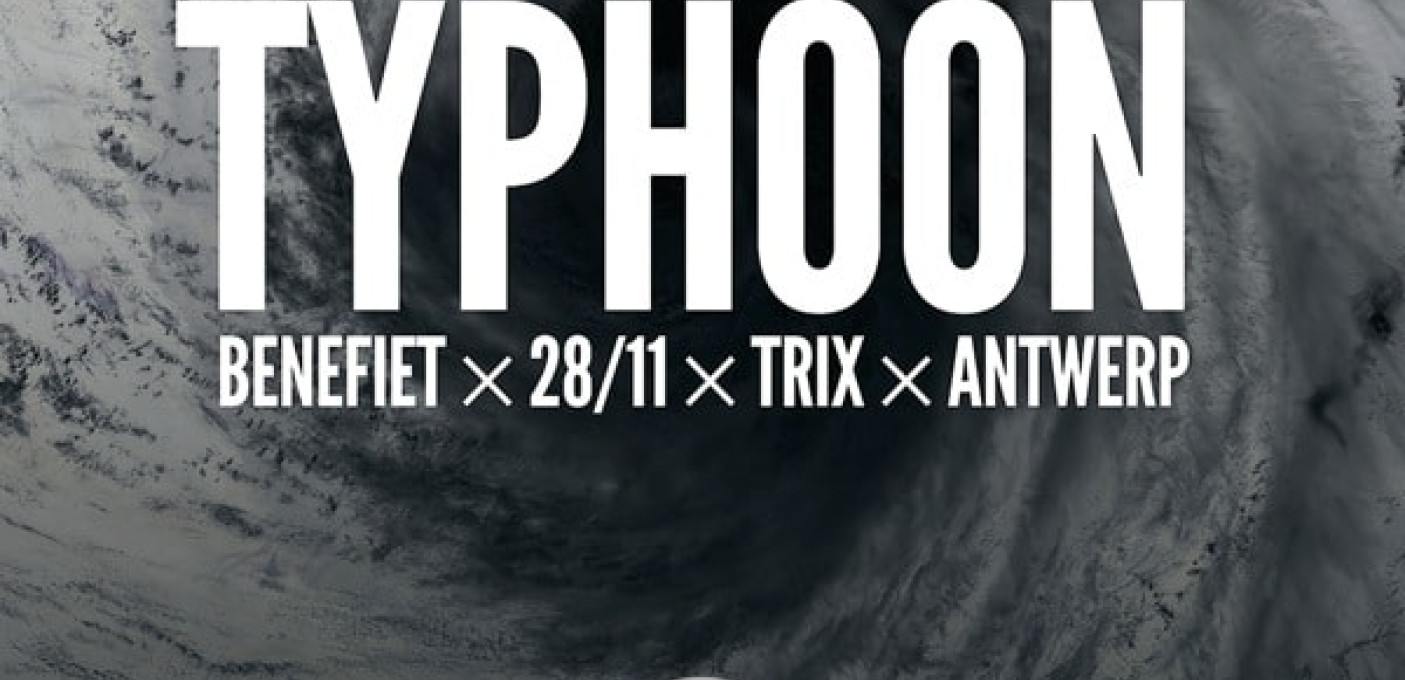 Typhoon - Benefietparty voor Haiyan 21-21 - AFGELAST!